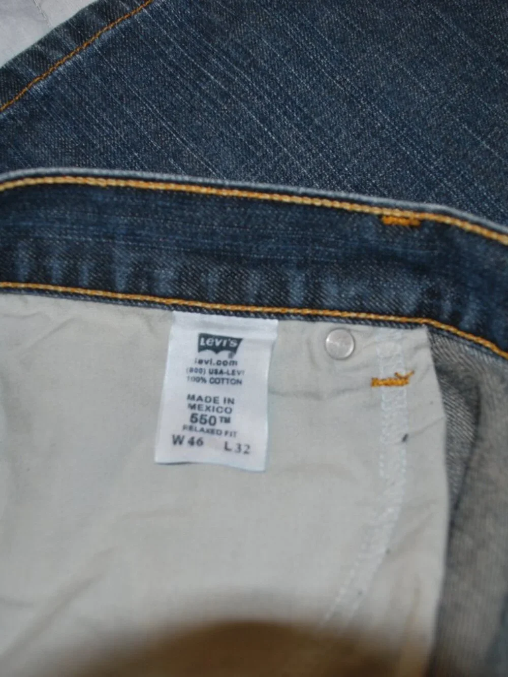 Levi's 550 Jeans Size W46 X L32